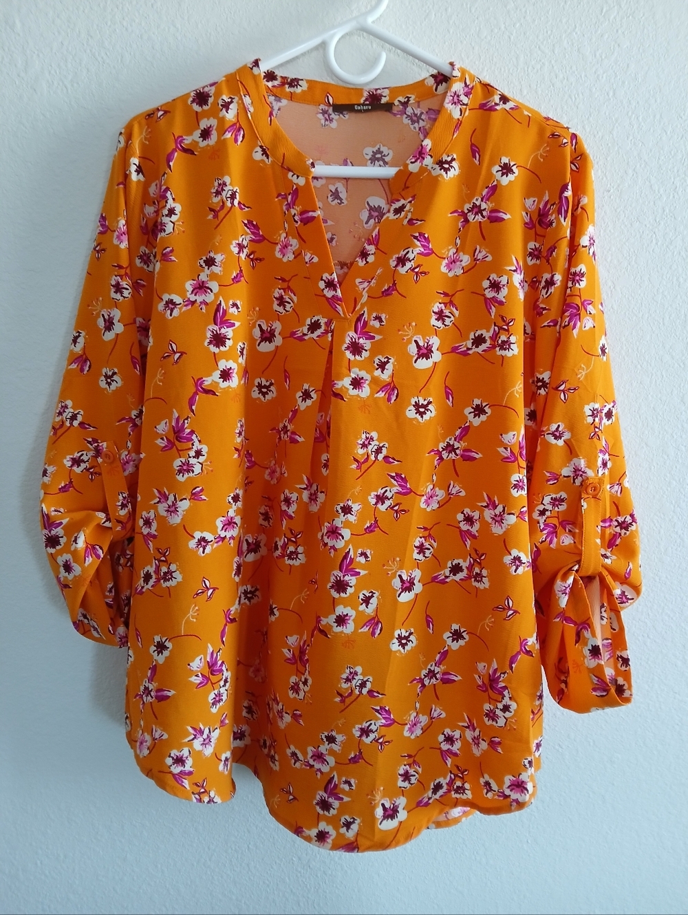 Chiffon blouse, size L